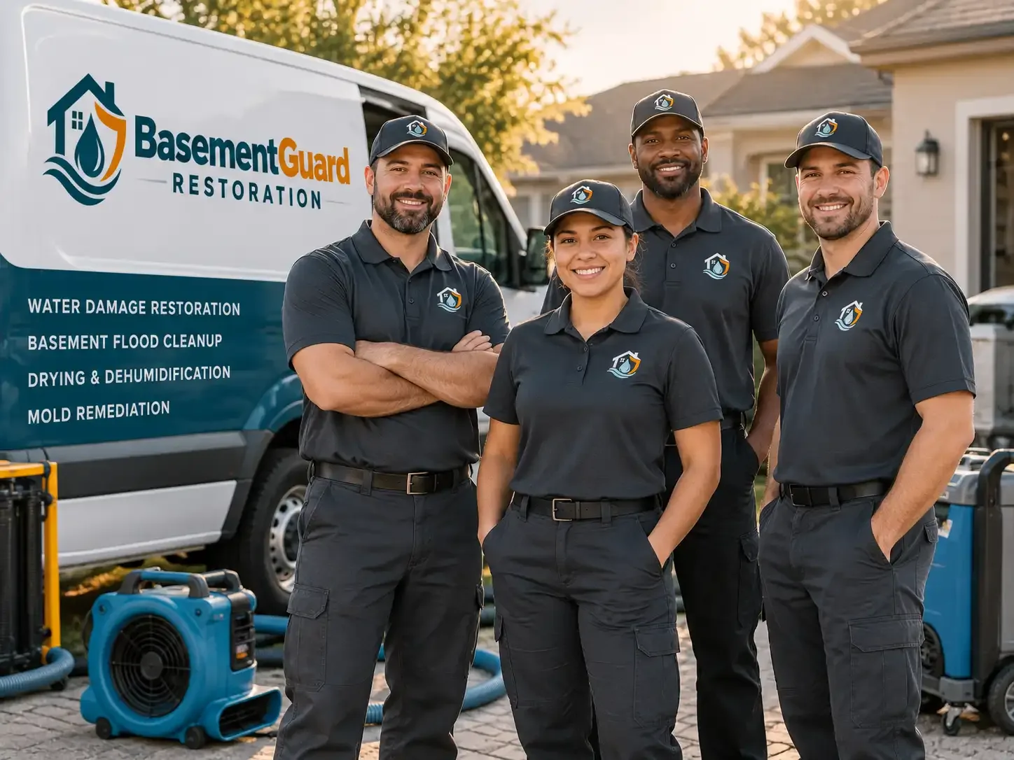 Basement Water Damage Restoration company in Lequire, OK